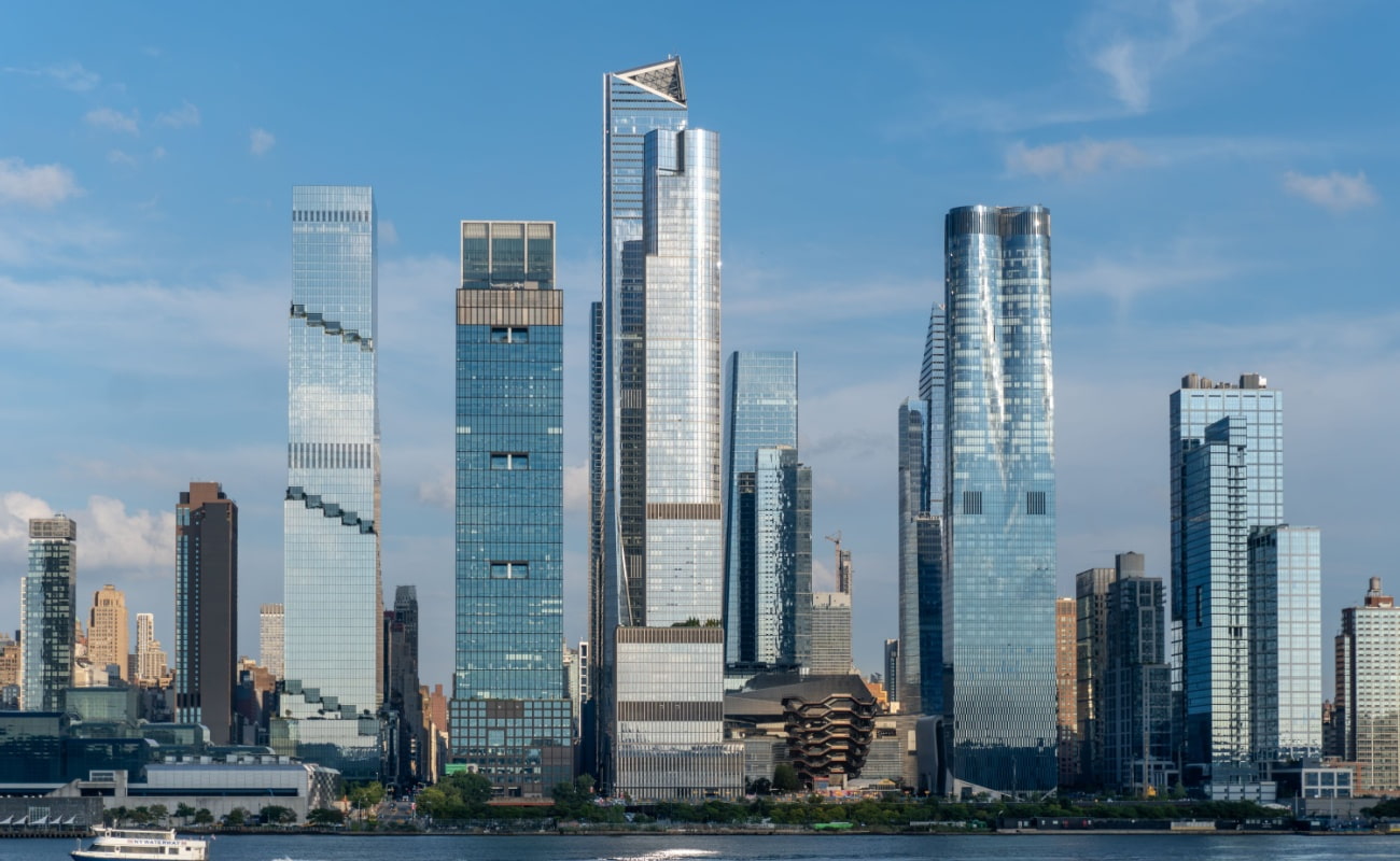 View to west side of Midtown Manhattan