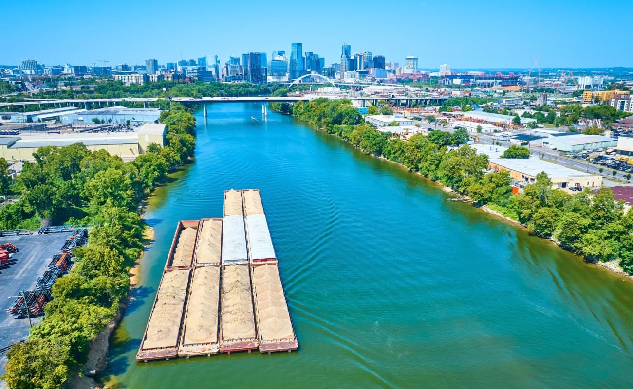 View across Nashville