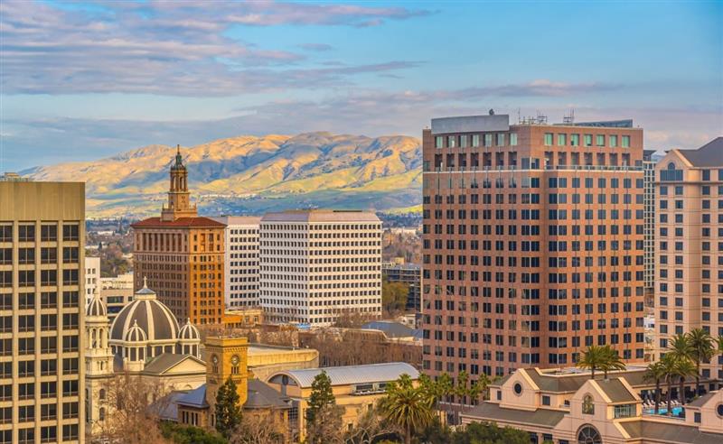 View across San Jose