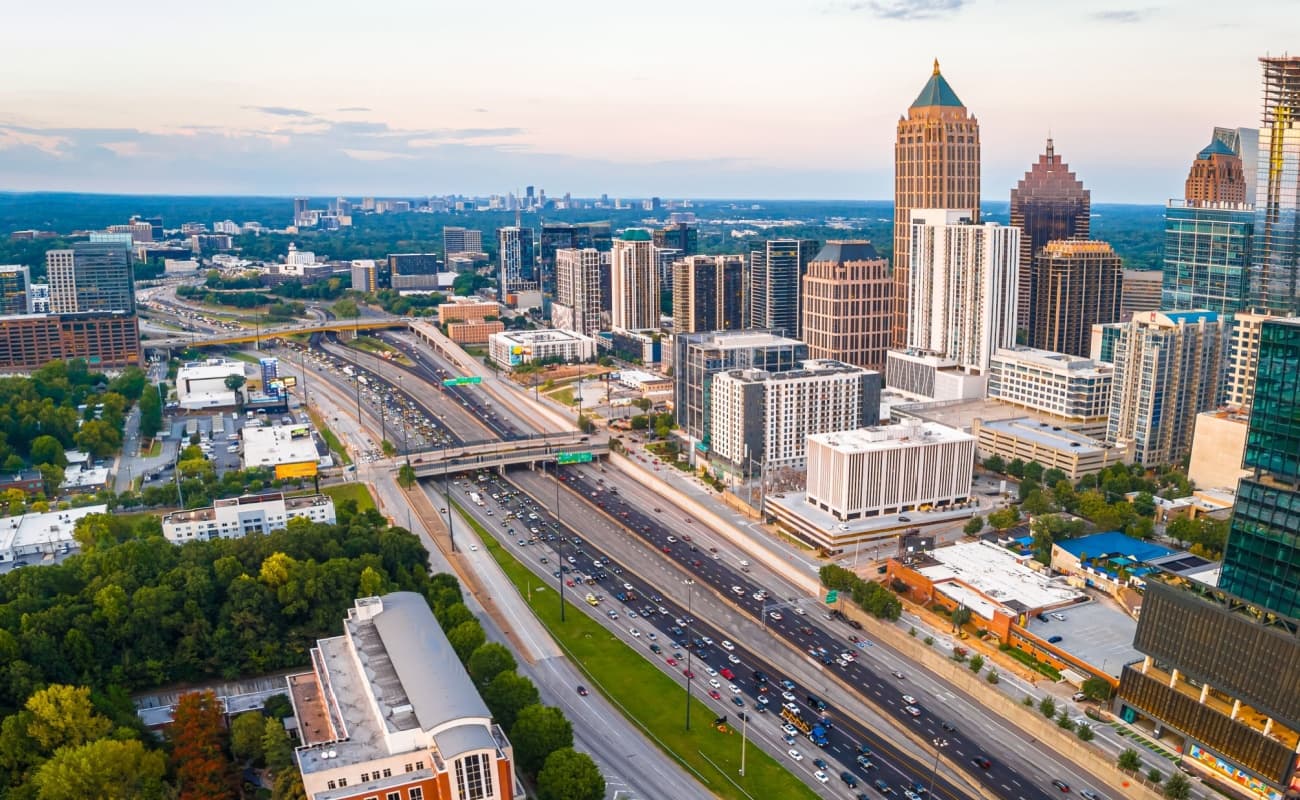 atlanta georgia central business district