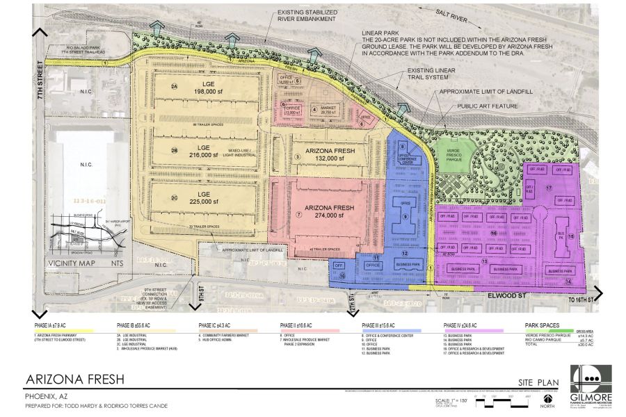 Arizona Fresh: Agri Food Innovation Center site plan