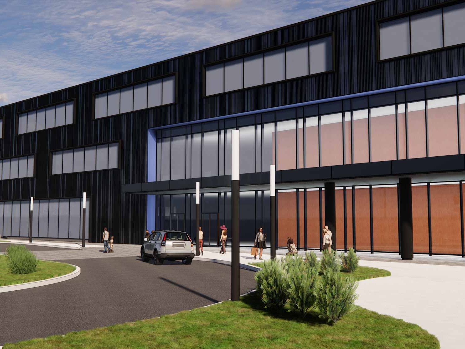 Image rendering of Drexeline Medical Office Building in Drexel Hill, Pa.