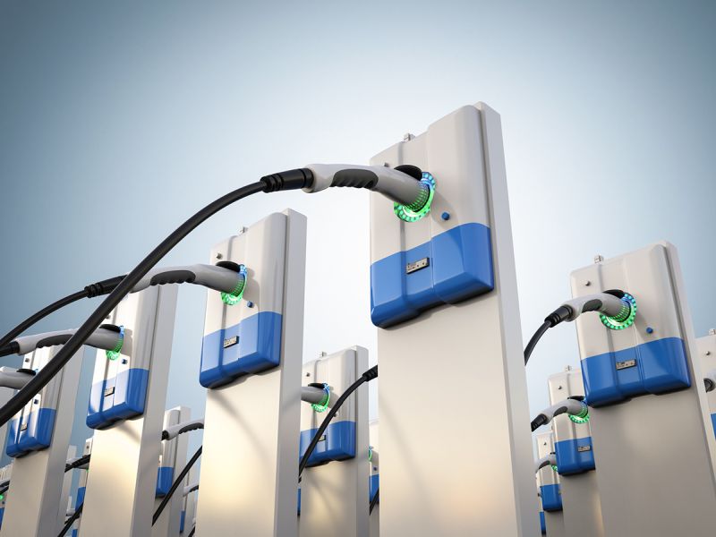 EV charging stations 