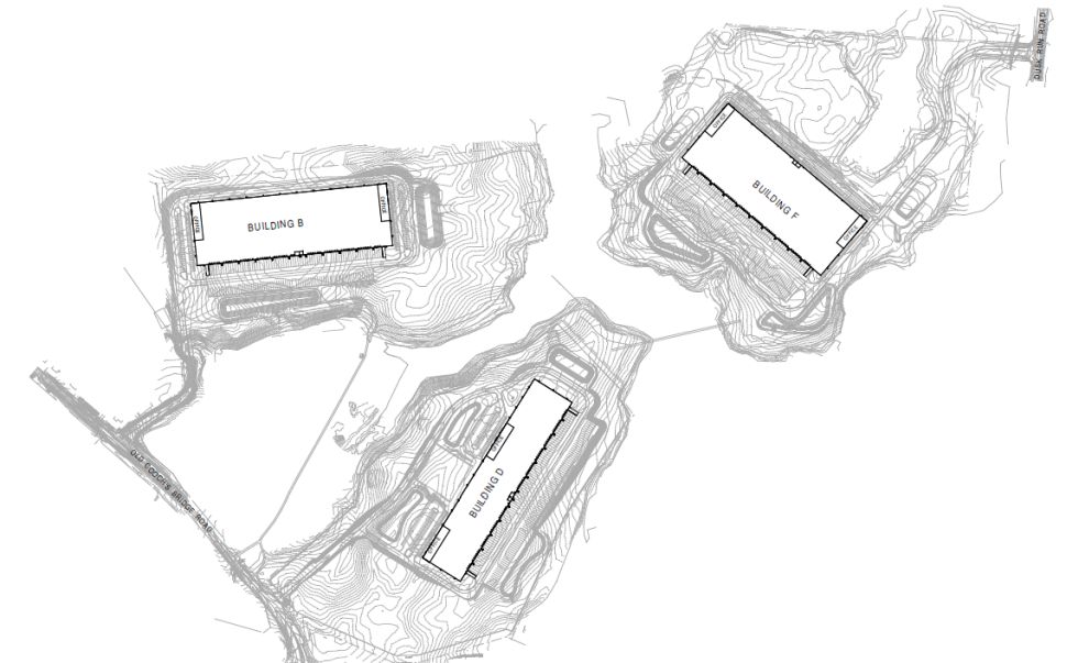 First State Logistics, New Castle County, master site plan