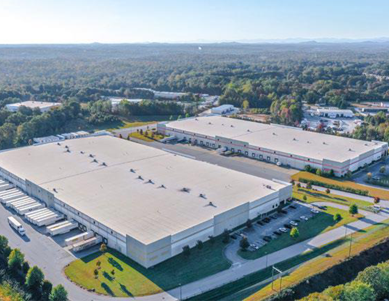 2721 White Horse Road in Greenville SC aerial view of industrial facility