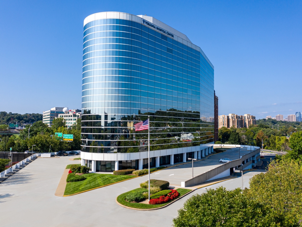 The medical office building at 2800 Shirlington Road in Arlington, Va.