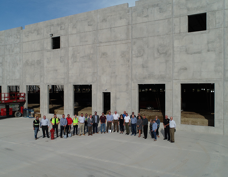 Ollie's distribution center opening ceremony. 