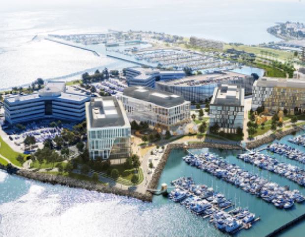 Rendering of Kilroy Oyster Point. Image courtesy of Kilroy Realty - Image used in San Francisco Market Update