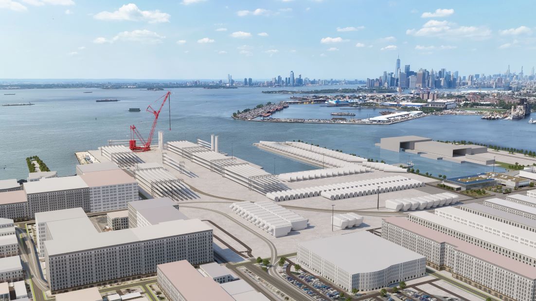 Rendering of the South Brooklyn Marine Terminal 