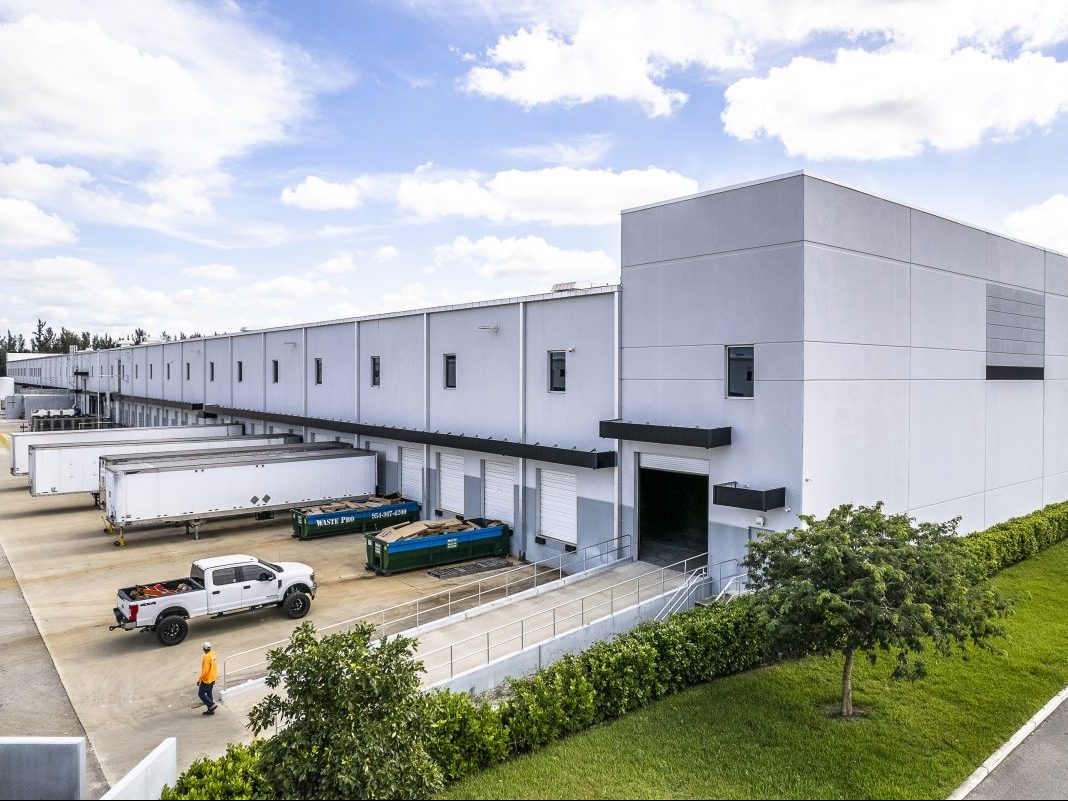Former Bang Energy warehouse. Image courtesy of Cushman & Wakefield