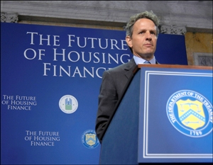 Housing Finance Reform Plan-Geithner