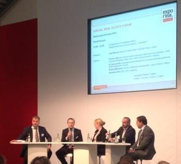 exporeal2013 day 3 - panel at the Special Real Estate meeting