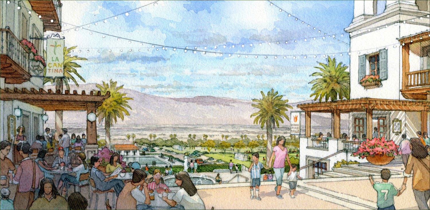 La Entrada rendering