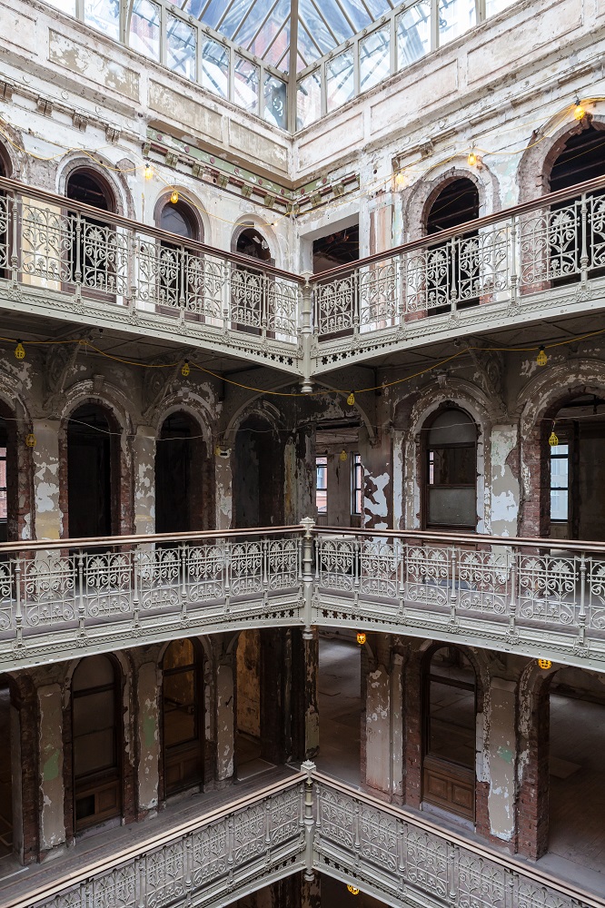Taken at the historic Beekman building at 5 Beekman
