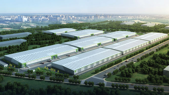Leyou Chain Store and SF Express Lease 441 KSF at Goodman Landport Logistics Estate