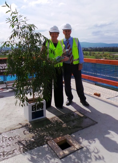South East Regional Hospital in Bega Valley AU Tops Out