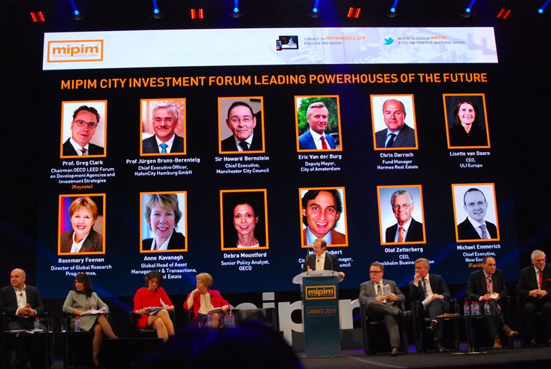 MIPIM Day 1 - City Investment Forum Leading Powerhouses of the Future