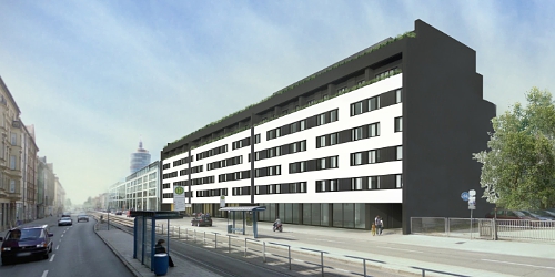 CPA:18 - Global enters into an agreement to fund the completion of a new upscale lifestyle hotel in Munich, Germany. CPA:18 - Global will provide approximately $85 million to complete the construction of the hotel, which will be leased for a period of 20 years. (PRNewsFoto/W. P. Carey Inc.)