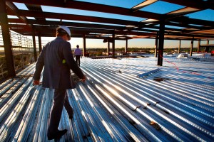 Ladera Sports Center Topping Out