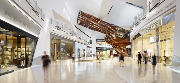Louis Vuitton outlet at the Crystals at City Center Las Vegas