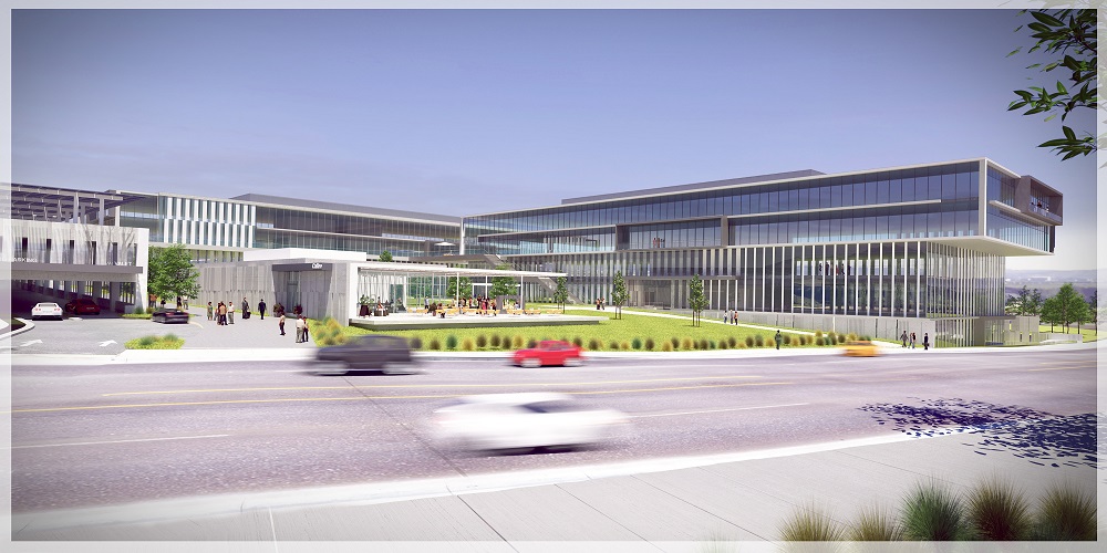 Rendering of Millenia Office Phase I, San Diego