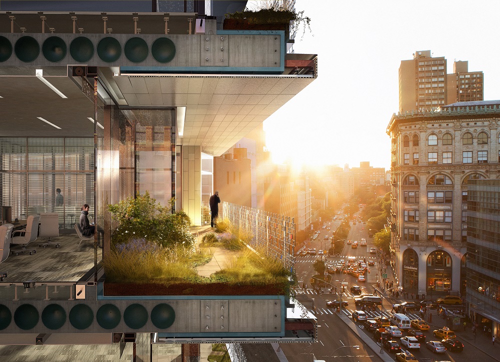 Rendering of 300 Lafayette St., SoHo