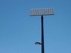 Solar Panel at Harmony Park and Ride Lot