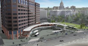 Civic Center Station rendering