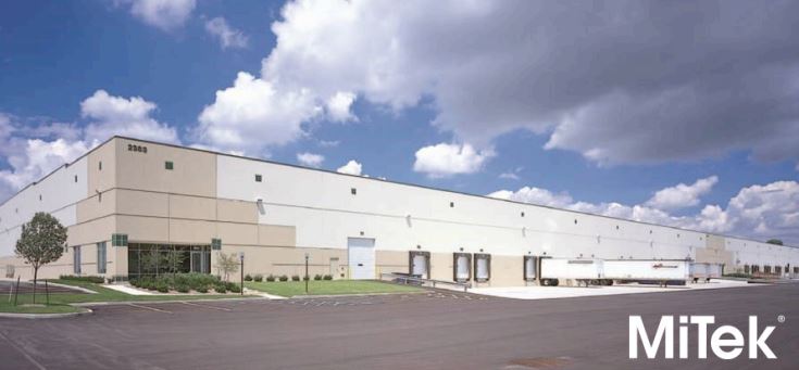 MiTek's new distribution center in Plainfield, Ind.