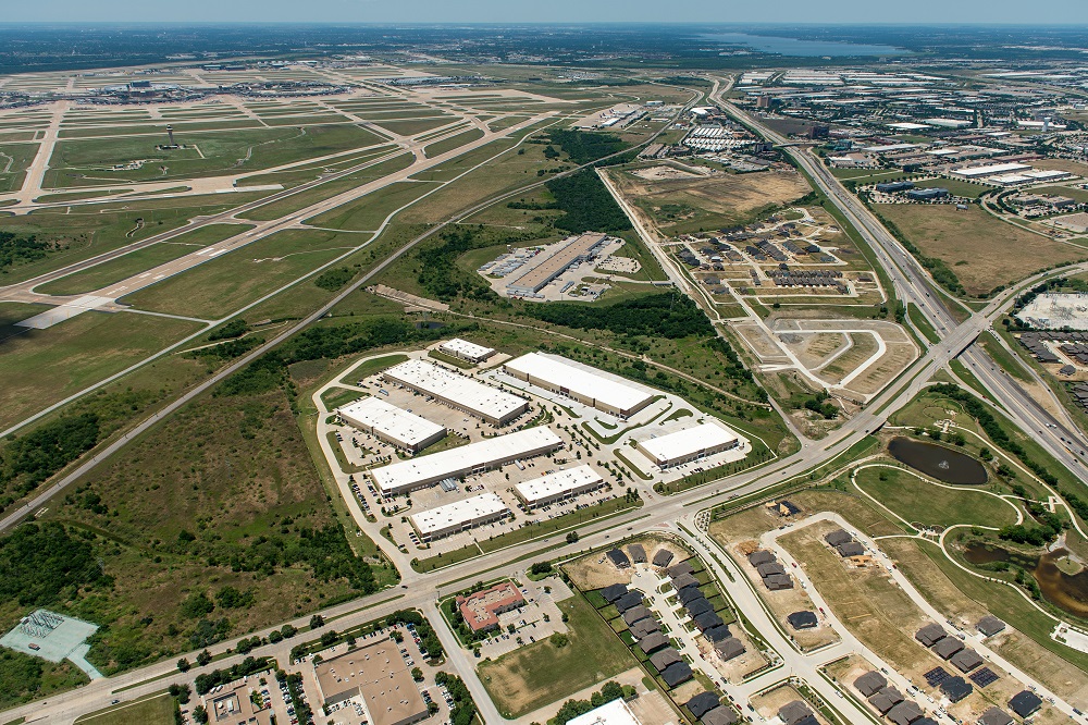 Aerial view of Parc 114 Business Park