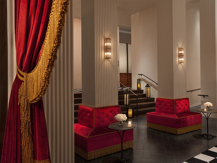 The Redbury Hotel's Lobby in New York 