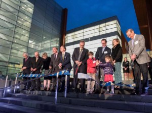 Ribbon-Cutting Ceremony for Blau Hall