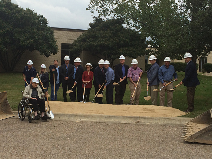 Groundbreaking at Coryell Memorial Hospital in Gatesville, Texas