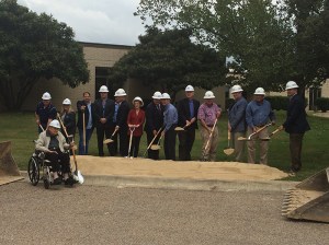 Groundbreaking at Coryell Memorial Hospital in Gatesville, Texas
