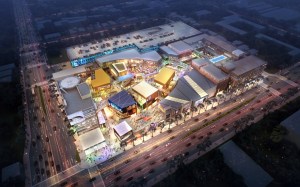 The Source Entertainment and Retail Complex, rendering