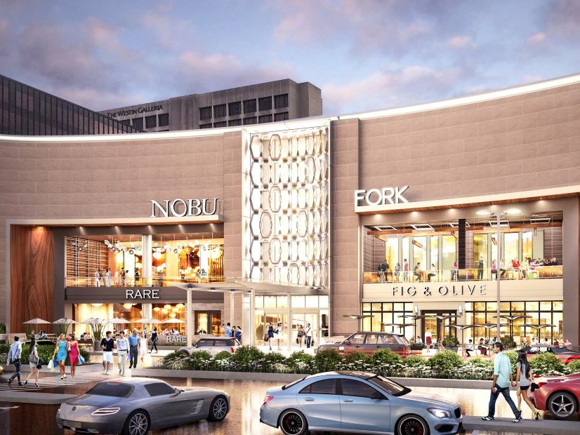 Scheduled to open in 2017, phase one of Simon Property Group’s renovation of the Galleria in Houston includes developing a new flagship Saks Fifth Avenue and replacing its predecessor with high-end retail concepts and fine dining such as Nobu and Fig & Olive, set to open in 2017. Courtesy of Simon Property Group