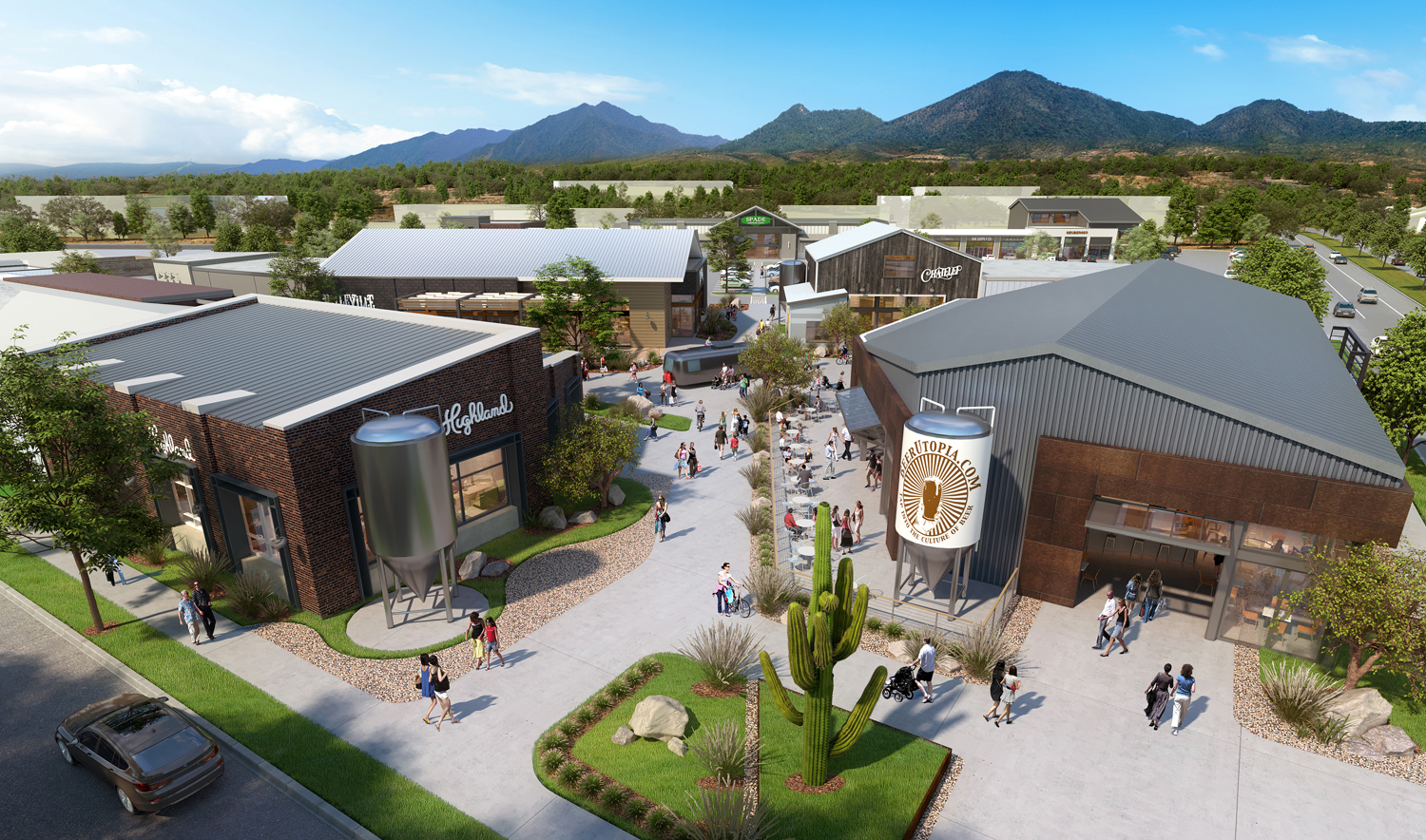 Artisan Alley rendering