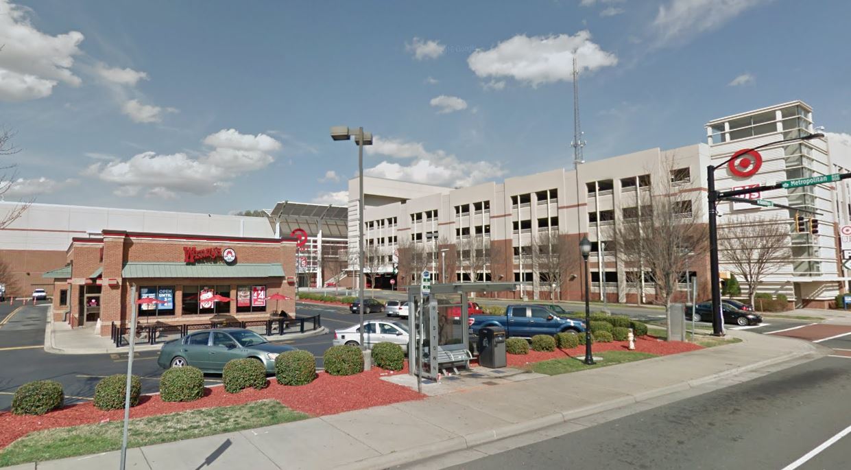 The Midtown Crossing retail center in Charlotte, N.C.