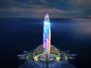 Dubai Harbour Lighthouse