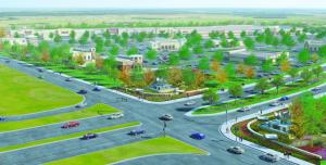Cinco Ranch Aerial View, Katy, Texas