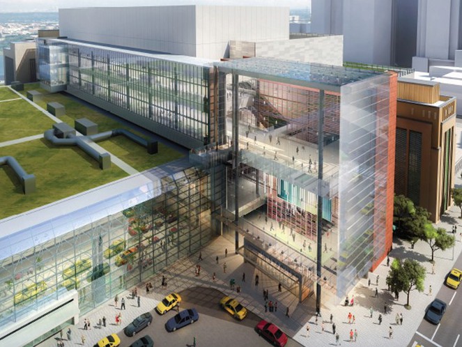 Javits Center expansion rendering