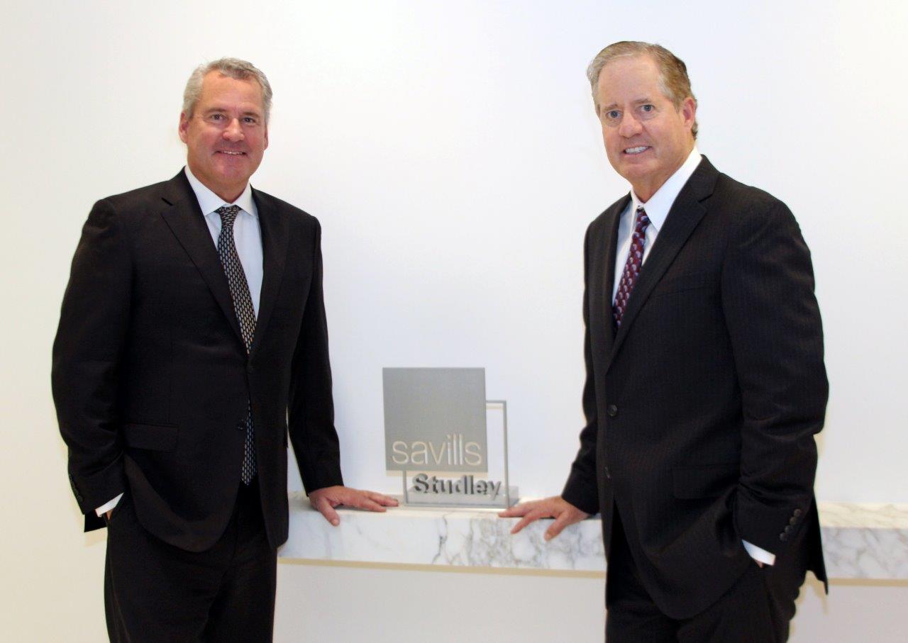 Royce Sharf, executive vice president, Savills Studley and Pat Murphy, former managing principal, Cresa Orange County