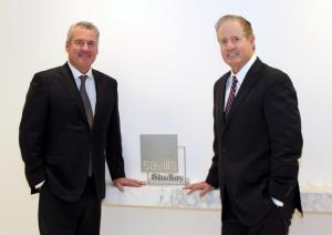Royce Sharf, executive vice president, Savills Studley and Pat Murphy, former managing principal, Cresa Orange County
