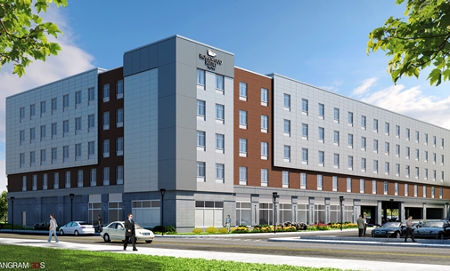 Homewood Suites by Hilton Logan Airport in Chelsea, Mass.