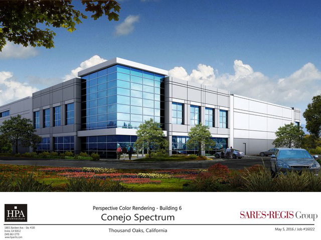 Rendering of Conejo Spectrum (Building 6), Thousand Oaks, Calif.3
