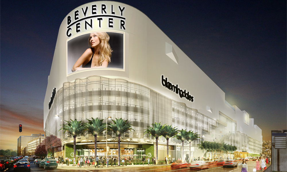 Taubman's Beverly Center in Los Angeles is undergoing a $500 million renovation that will include 10 chef-driven, unique-to-market eateries; a new streetscape; technology-driven parking; and interior, river-like skylights.