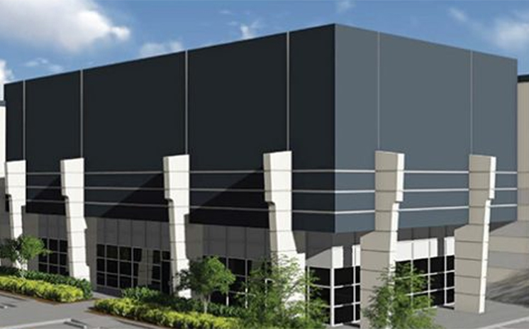 Rendering of the UPS Regional Hub in Arlington, Texas