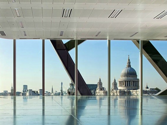 View from Cannon Place in London