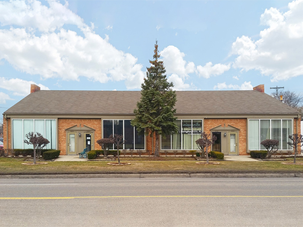 The office building located at 28239-28341 Hoover Road in Warren, Mich.