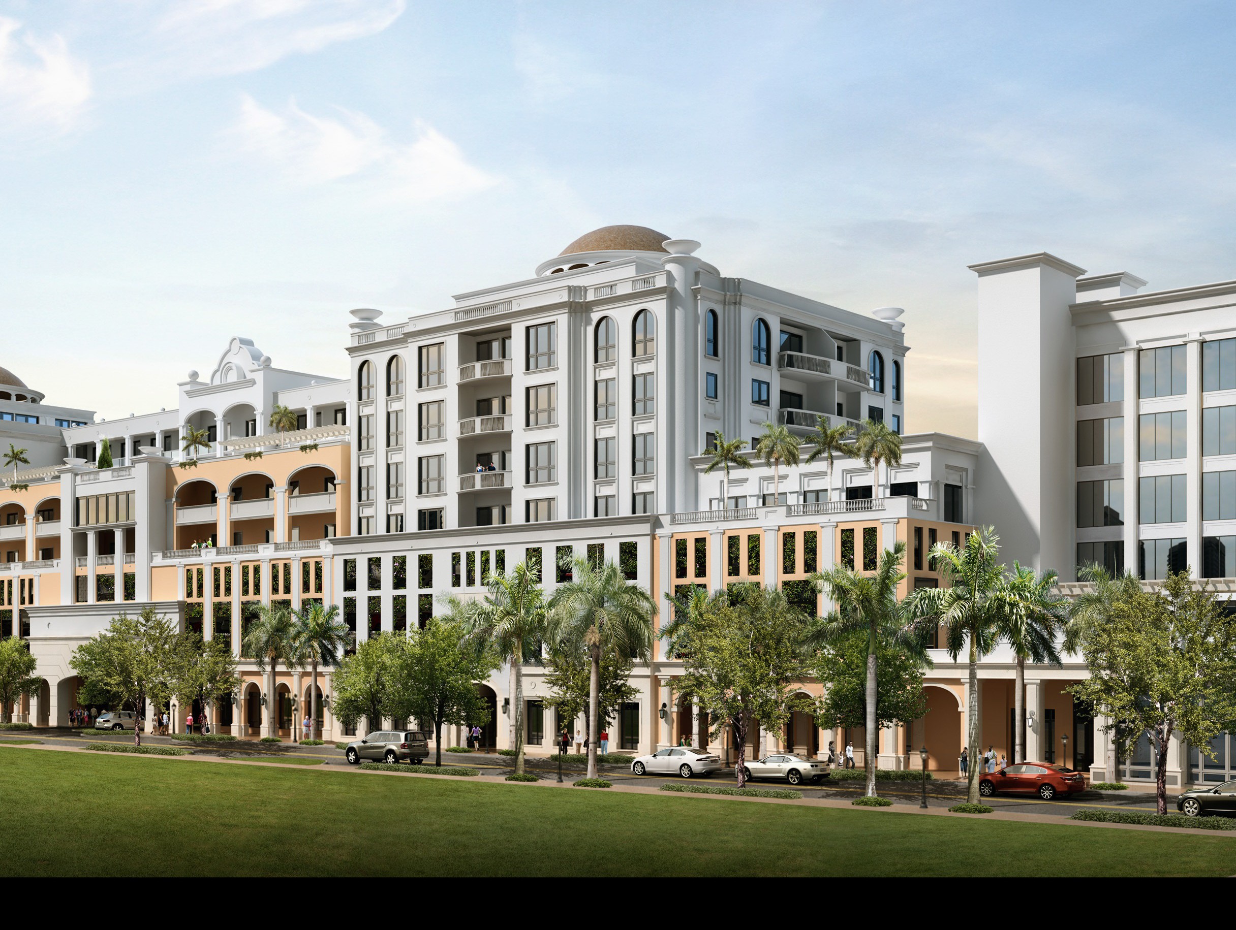 Rendering of Giralda Place in Coral Gables